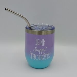 Insulated 12oz. Tumbler w/ Straw